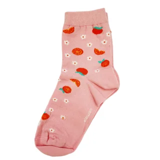 جوراب زنانه نخی- طرح پرتغال