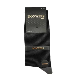 جوراب مردانه راه‌راه ساق بلند