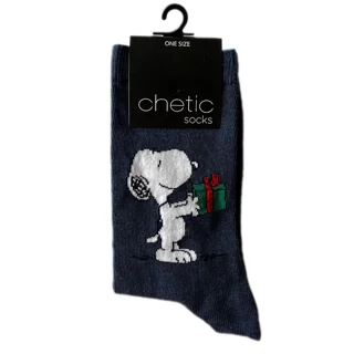 جوراب ساق بلند زنانه طرح اسنوپی