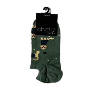 جوراب زنانه مچی طرح سگ