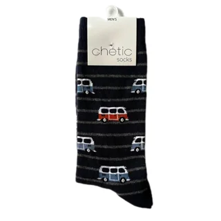 جوراب طرح ون سورمه‌ای